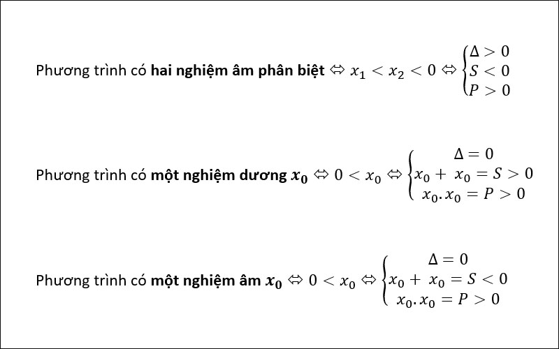 Phương trình bậc hai cũng có thể có một nghiệm